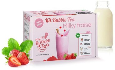 Milchshake Bubble Tea Set - Bretagne - Bretagne Allerlei - französische Feinkost - bretonische Spezialitaet - französische Spezialitaet – BZH